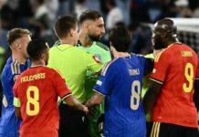 Italia-Belgio, rissa tra Donnarumma e Lukaku al triplice fischio: cos’è successo