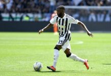 Juventus, infortunio per Boga: rischio stiramento