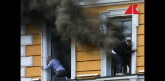Kiev in fiamme e Mosca scrive alla Nato: “Difenderemo Kaliningrad”