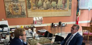 Nuovo questore a Vicenza, Giancarlo Conte ricevuto a Palazzo Trissino: il benvenuto del sindaco nuovo questore