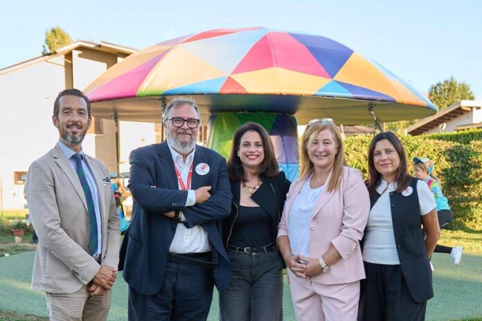 L’Aquila, Ferrero e Save the Children inaugurano ‘Fungus’: nuovo gioco motorio per sviluppare abilità