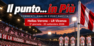 LanePiù. Lr Vicenza, altra rimonta fatale: prima volta in zona play-out. E se Vicenza piange poco importa che Padova non rida LanePiù, Il punto... in più. Hellas Verona - Lr Vicenza