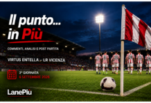 LanePiù. Le 5 reti del Lr Vicenza arrivate da giocatori diversi. Torna la cooperativa del gol anche in B? Venete appaiate dopo 3 giornate LanePiù, Il punto... in Più Entella - Lr Vicenza