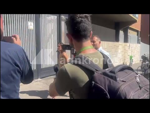 L’arrivo di Piervincenzi e Presutti all’assemblea ‘Report’: “Se incontreremo i colleghi? Siamo qui