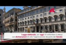 Legge elettorale, oggi il voto in Senato