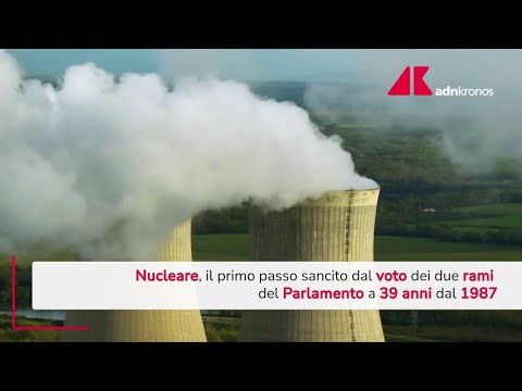 Legge sul nucleare, via libera Parlamento a 39 anni dal referendum