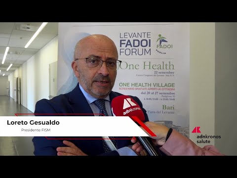 Levante Fadoi Forum, Gesualdo: “Abbattere i muri tra professionisti per realizzare la vera One