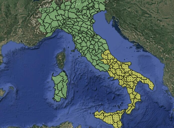 Maltempo, allerta meteo gialla per temporali venerdì 25 settembre: le regioni a rischio