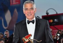 Mostra di Venezia, Clooney riceve il Leone d’oro alla carriera: “L’arte non ferma le guerre ma è antidoto contro la paura”