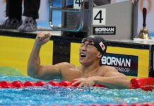 Nuoto, primato mondiale nei 200 rana del giapponese Shin Ohashi