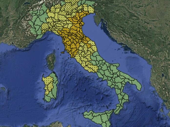 Ondata di maltempo sull’Italia: allerta meteo arancione e gialla per temporali giovedì 10 settembre