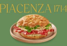 ‘Piacenza 1714’, da Autogrill nuovo panino della linea porta in viaggio Dop e Igp Made in Italy