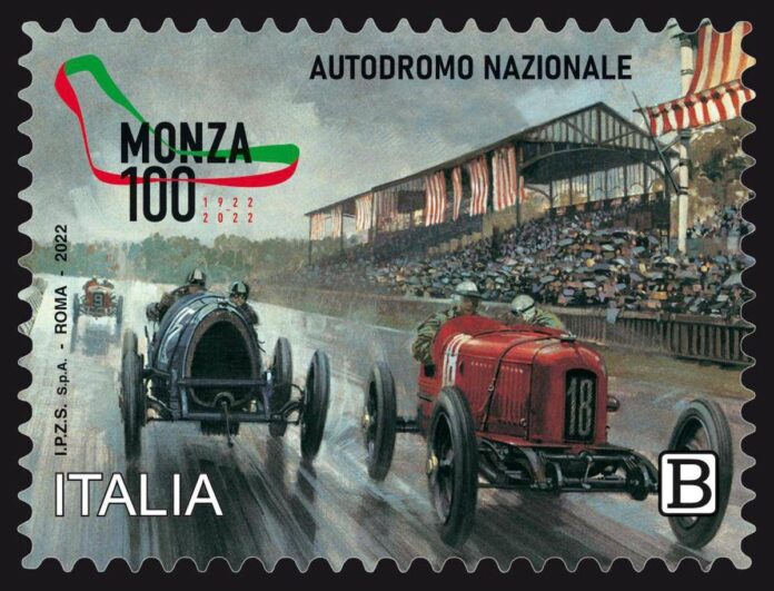 Poste italiane, il Gran Premio d’Italia corre anche sui francobolli
