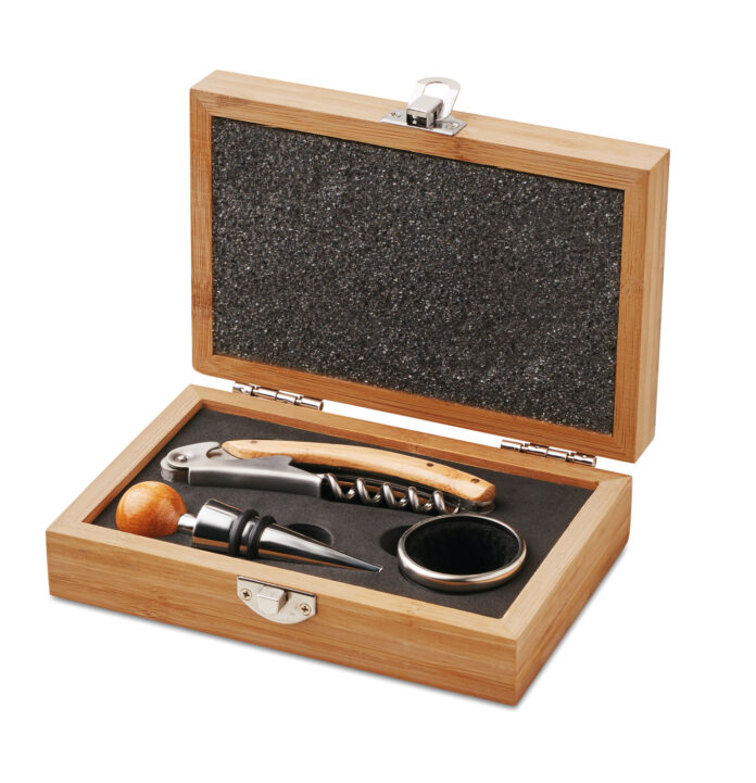 Regalo aziendale, set per il vino