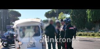 Roma invasa dalle golf car, valanga di multe e patenti ritirate dopo i blitz dei carabinieri – Video