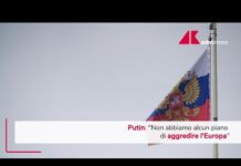 Russia, Putin: “Nessuna intenzione di attaccare l’Europa”