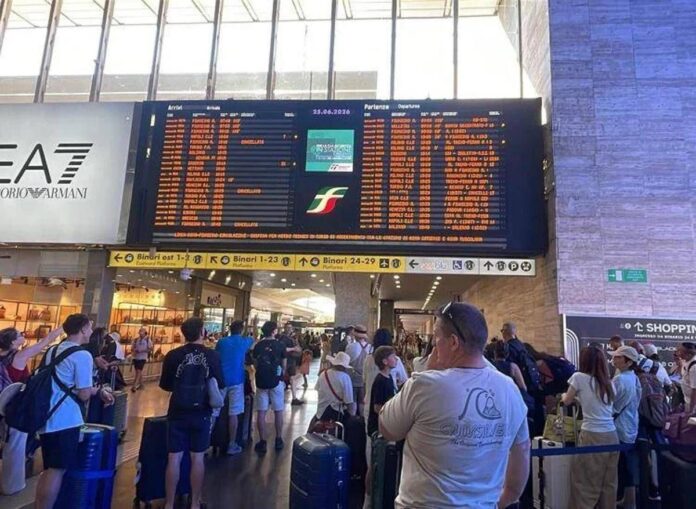 Sciopero dei treni, stop di 24 ore da questa sera: disagi, cancellazioni e fasce garantite