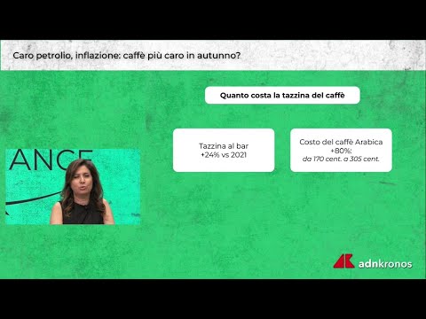 Scocchia (Illy) ad AdnFinance: “Da gennaio rischio tazzina di caffè più cara, oggi media nazionale