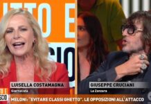 Scontro Costamagna-Cruciani sul decreto Scuola: “Propaganda razzista”, “Non dire minch….”