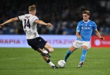 Serie A, Napoli-Bologna, annullato il gol al 6′ del rossoblu Theate – Cosa è successo