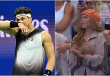 Shelton batte Alcaraz agli Us Open, festeggia e poi… ‘dimentica’ la fidanzata Trinity Rodman