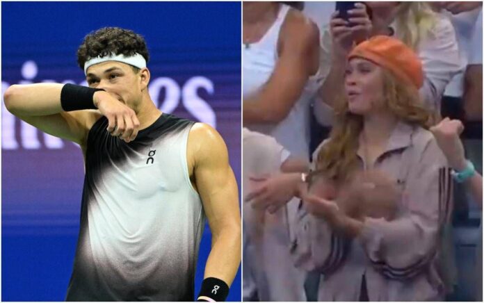 Shelton batte Alcaraz agli Us Open, festeggia e poi… ‘dimentica’ la fidanzata Trinity Rodman