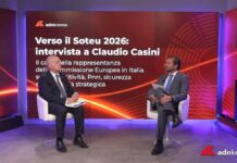 Soteu 2026, Casini: ‘Europa più autonoma su energia, difesa e commercio. Ora risorse e mercato unico’