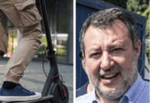 Stretta a Roma sui monopattini, Salvini: “Le regole salvano le vite, sicurezza strade è una priorità”