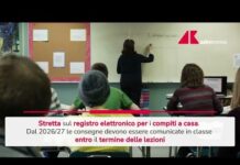 Stretta sul registro elettronico per i compiti a casa
