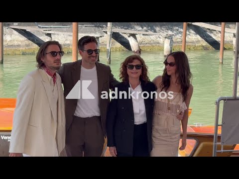 Susan Sarandon, Luca Marinelli e Alicia Vikander a Venezia 83, l’arrivo al Lido per ‘The Echo