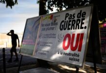Svizzera oggi al voto per il referendum sulla neutralità