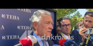 Tajani a Cernobbio: “Guerra ibrida in corso, problema è la Russia non Vannacci”