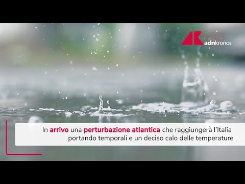 Temporali e temperature giù, stop al caldo anomalo