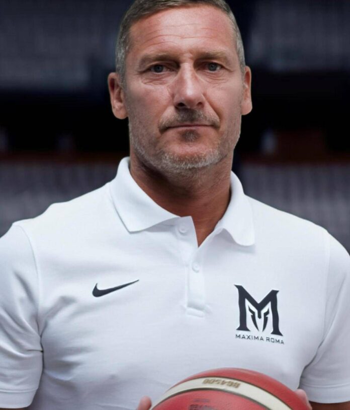 Totti si dà al basket advisor della Maxima Roma di basket: “Volevo una nuova sfida”
