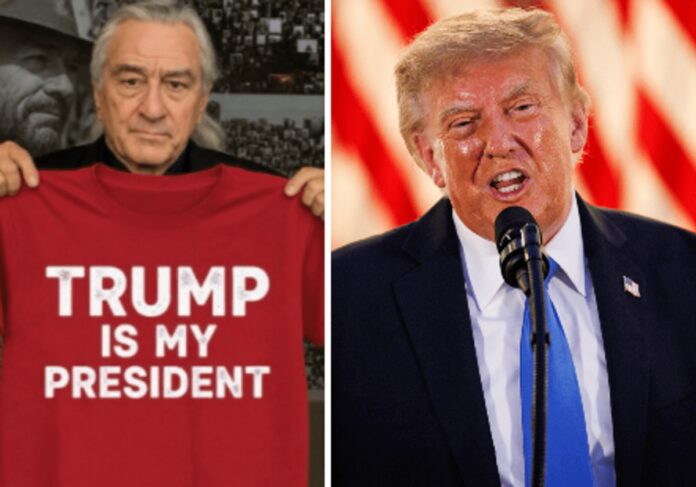 Trump ‘provoca’ De Niro, la foto AI e l’accusa: “Anche questo idiota sta iniziando a capire”