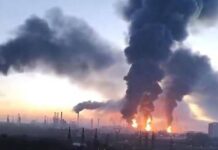 Ucraina, maxi attacco contro la Russia: colpita raffineria. Sindaco Mosca: “Vogliono sabotare elezioni”