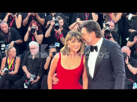 Venezia 83, il red carpet di Penelope Cruz e Javier Bardem per ‘Bunker’