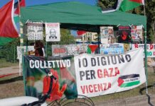 Vicenzaoro, tre giorni di presidio di “Io Digiuno per Gaza” davanti alla Fiera Io Digiuno per Gaza