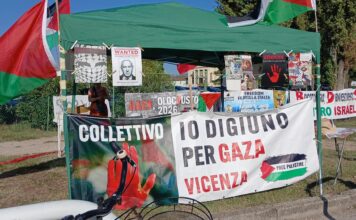 Vicenzaoro, tre giorni di presidio di “Io Digiuno per Gaza” davanti alla Fiera Io Digiuno per Gaza