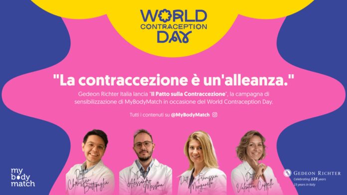 World Contraception Day, Gedeon Richter Italia lancia patto sulla contraccezione