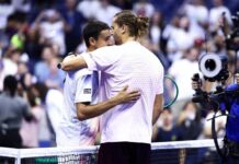 Zverev cade, Sonego lo aiuta a rialzarsi: fair play agli US Open