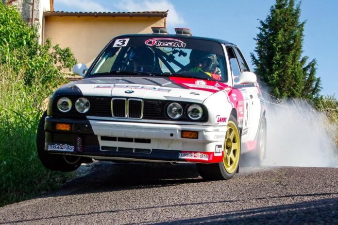 Adriano Lovisetto al Rally Storico Città di Bassano Rally Storico Città di Bassano con Adriano Lovisetto sulla BMW M3