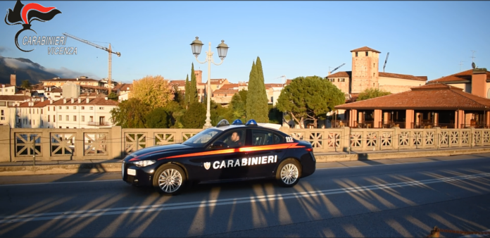 Carabinieri a Bassano del Grappa Donna denunciata a Bassano, intervento dei Carabinieri