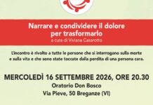 A Breganze nasce il gruppo Bucaneve per accompagnare chi sta vivendo un lutto Gruppo Bucaneve per il lutto, incontro a Breganze