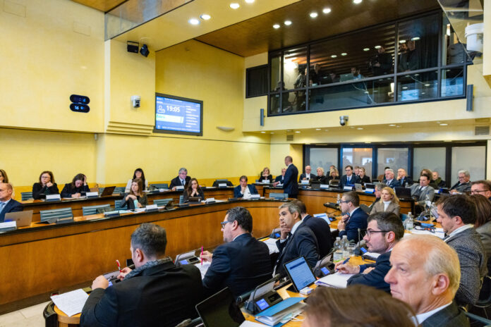 Mosco sul fine vita in Veneto, Aula del Consiglio regionale
