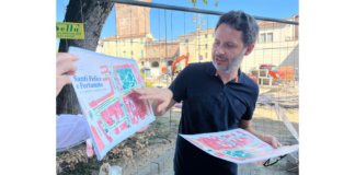Piazzale De Gasperi, nuova viabilità al via: viale Roma torna interamente percorribile Nuova viabilità piazzale De Gasperi illustrata al cantiere