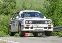 Scuderia Due Torri, vittoria di classe a Schio e podio assoluto al R.A.A.B. Storico Scuderia Due Torri, BMW M3 di Vanin e Scabello