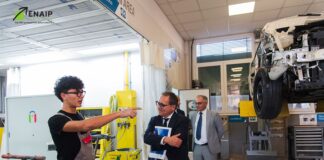 Formazione professionale in Veneto, iscrizioni Enaip in crescita del 10 per cento Formazione professionale in Veneto, laboratorio Enaip