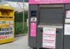 Rifiuti tessili a Bassano, Etra avvia Texclim con un nuovo container intelligente Rifiuti tessili a Bassano, vecchio contenitore e nuovo press container Texclim
