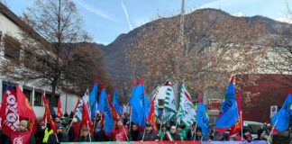 Acciaierie Valbruna, FIOM-CGIL Vicenza: «La firma chiuda la vertenza dei lavoratori» FIOM Valbruna, manifestazione dei lavoratori delle acciaierie